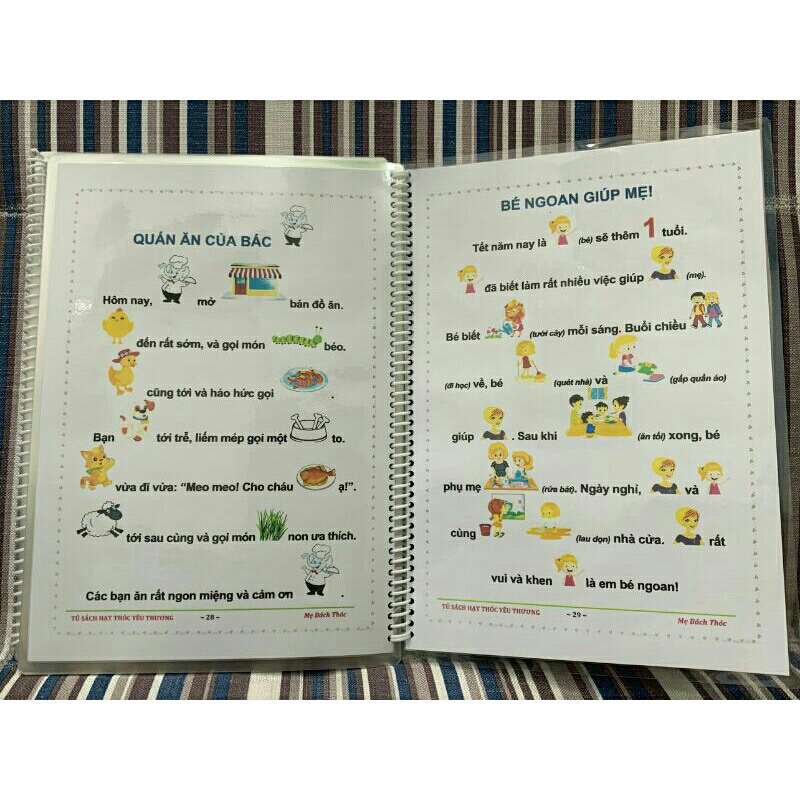 HOT♨️Học liệu 👼BÉ kể MẸ NGHE👱
