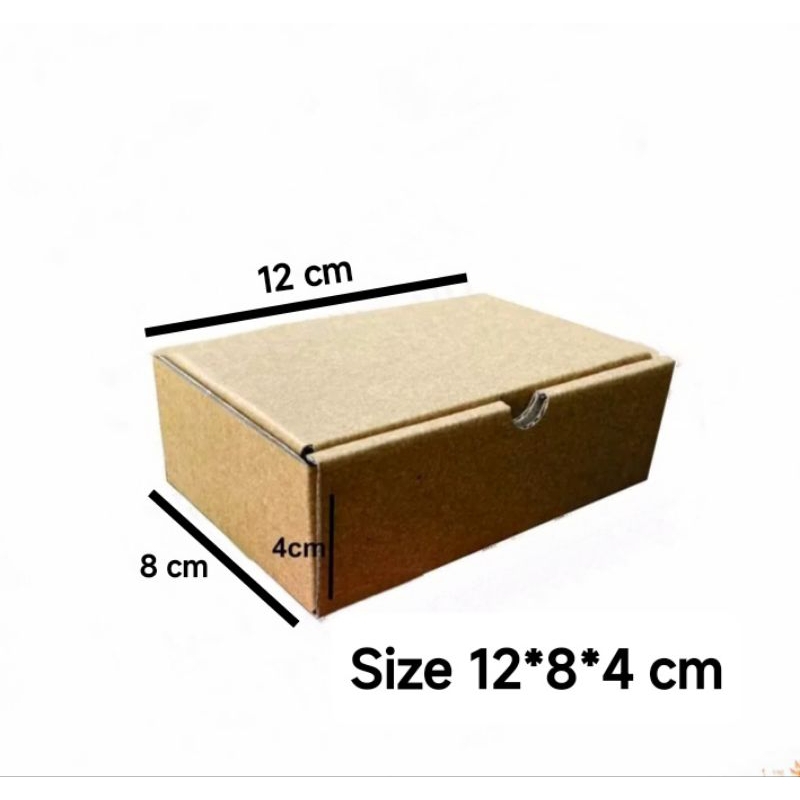Combo 10 Hộp Carton Nắp Gài Size 12*8*4 cm