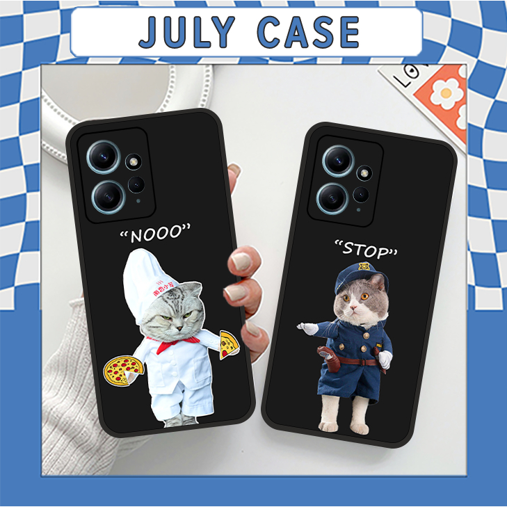 Ốp Lưng Xiaomi Redmi Note 12 4G - Redmi Note 12 5G - Redmi Note 12 Pro 5G Hình chó mèo bựa nghề nghiệp ngỗ nghĩnh