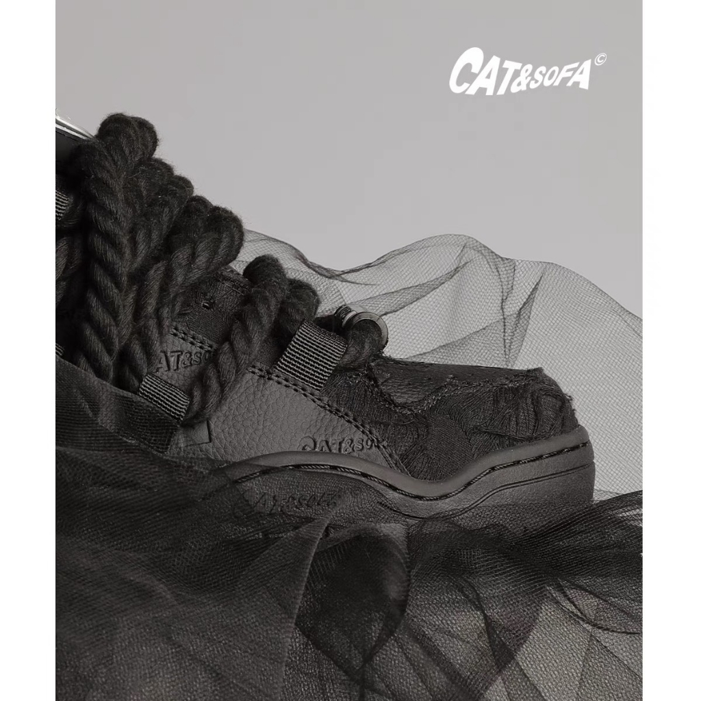 Giày chính hãng Cat&Sofa " Dark " 2 màu phong cách unisex