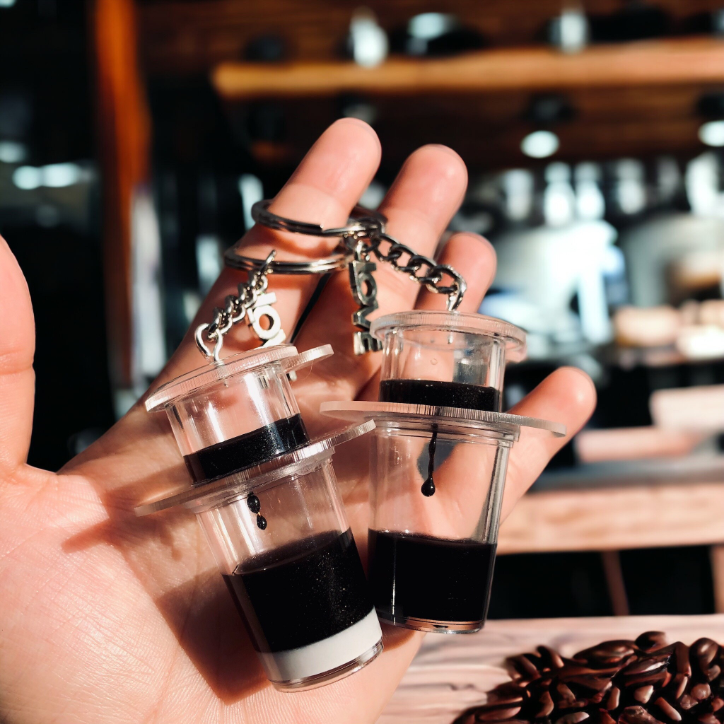 Móc khoá Ly phin cafe VN  Handmade 100% Qùa tặng độc đáo