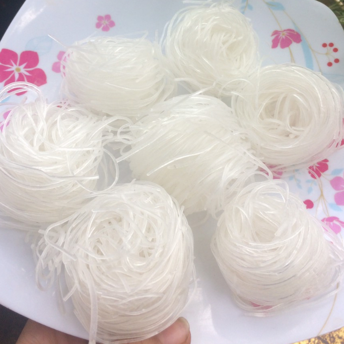 Bún tàu khô 1kg  - Bún tàu chưng cá, hấp trứng - Sợi bún dai, kết dính tốt