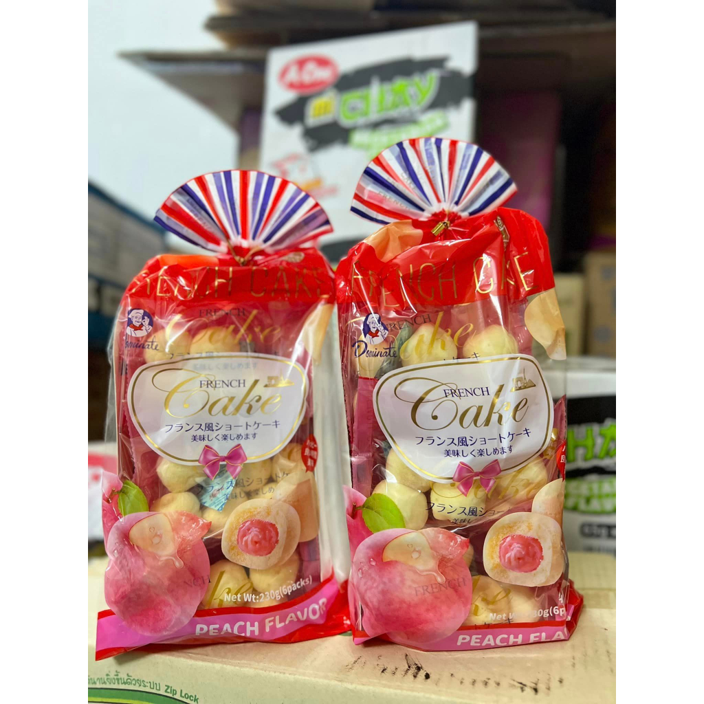 Bánh Bông Lan Pháp vị Đào