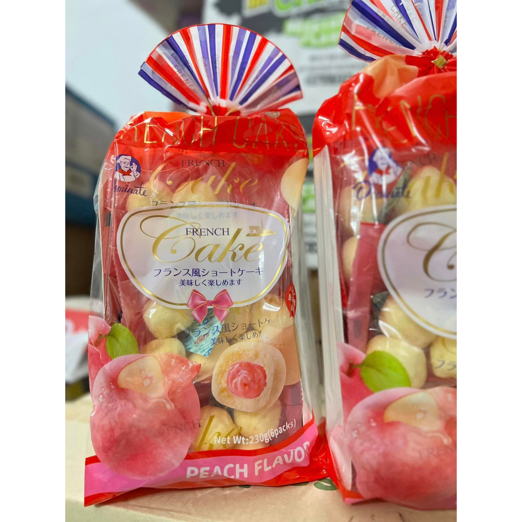 Bánh Bông Lan Pháp vị Đào