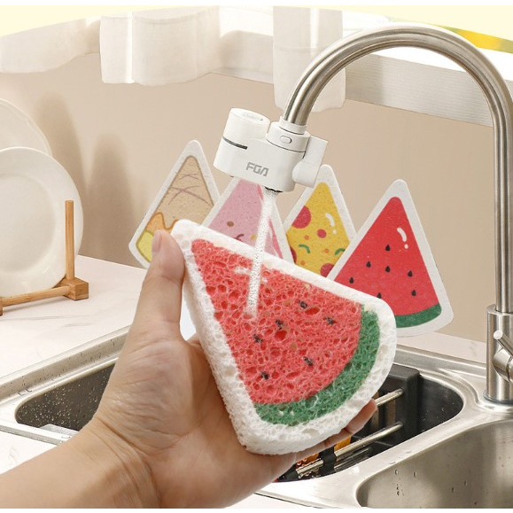 Miếng rửa chén bọt biển kháng khuẩn thân thiện môi trường