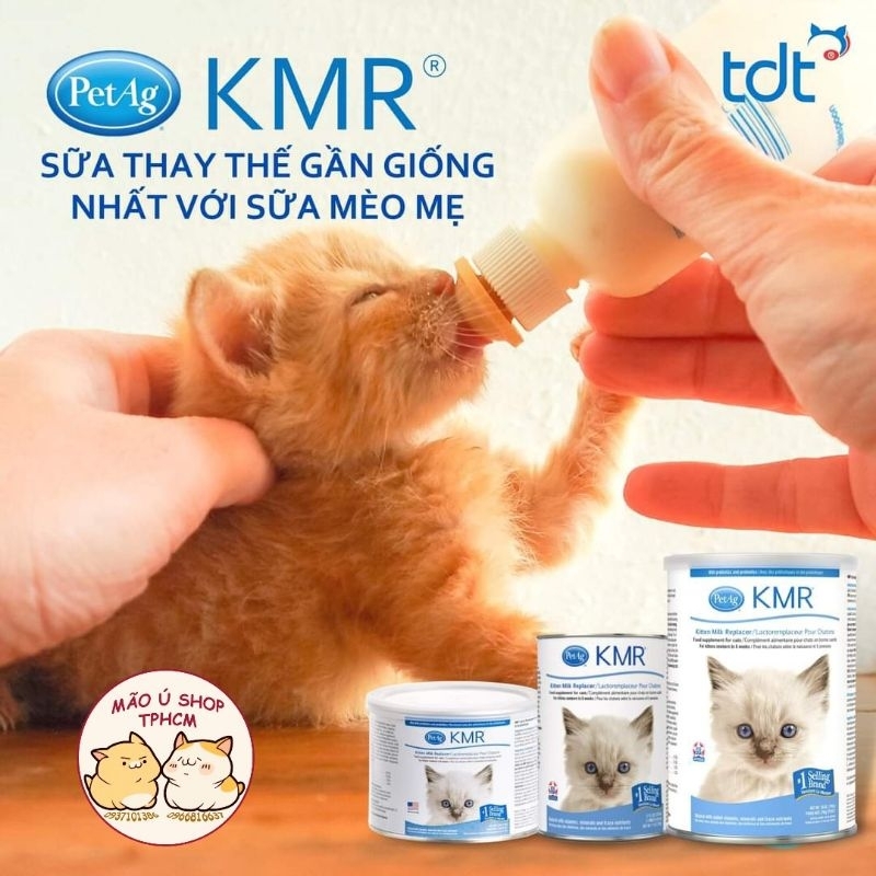 SỮA KMR - SỮA CAO CẤP CHO MÈO BẦU VÀ MÈO CON