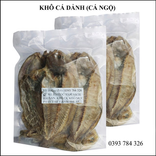 1 Ký Khô Cá Dảnh (Cá Ngộ) Xẻ Loại Ngon Đặc Sản Nổi Tiếng Bình Thuận Bao Ngon