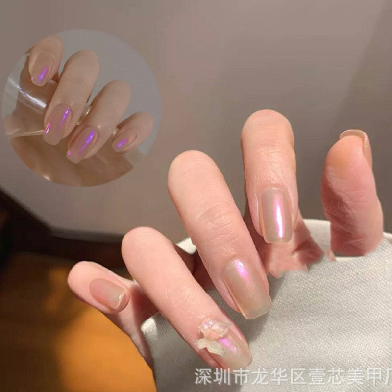 Set bột tráng gương ngọc trai nail 6 màu