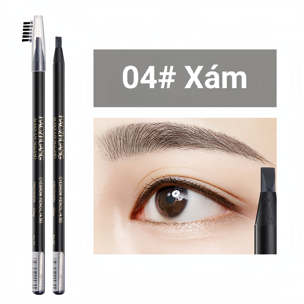 Chì Kẻ Chân Mày Haozhuang Xé Sợi Chống Thấm Nước Dễ Sử Dụng