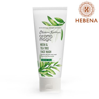 [MẪU MỚI] Sữa rửa mặt neem và tràm trà - Aroma Magic Neem & Tea Tree Face Wash - hebenastore