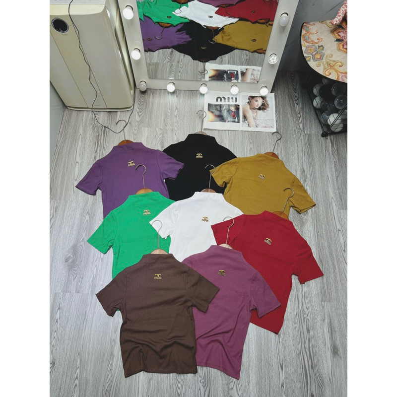 Áo tăm cổ neo tag X mới xinh xắn