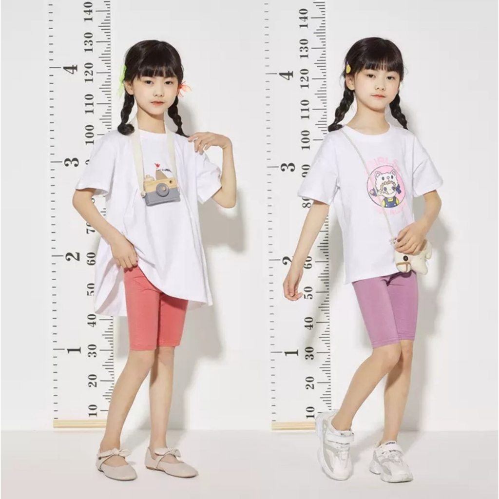 Quần Legging Bé Gái , cotton co giãn, dai, mịn, mỏng vừa phải, đường may chắc chắn, không nhão, không xù