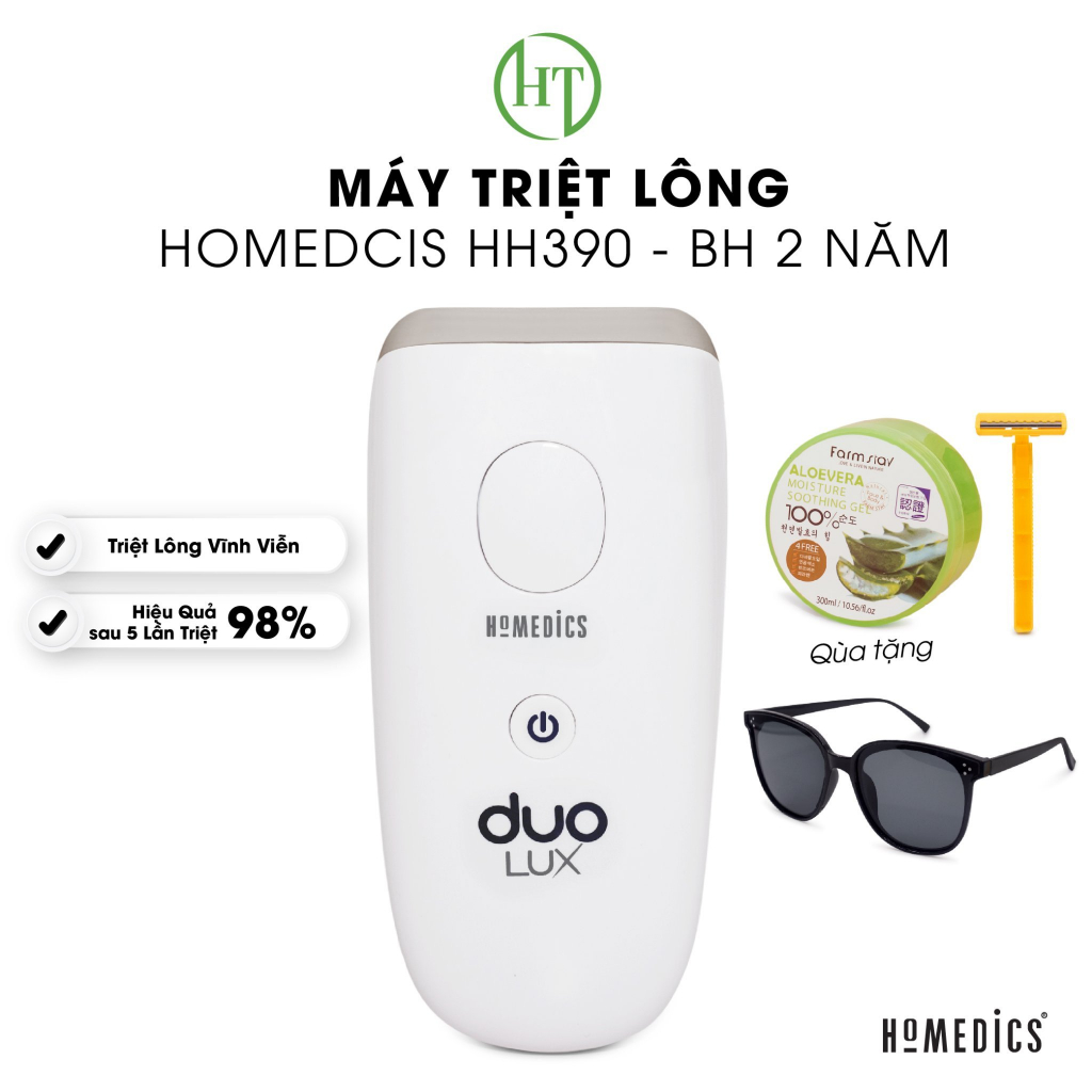 Máy triệt lông cá nhân NanoTime Homedics của Nhật Bản HTBeauty dùng trọn đời, triệt lông k đau rát tại nhà