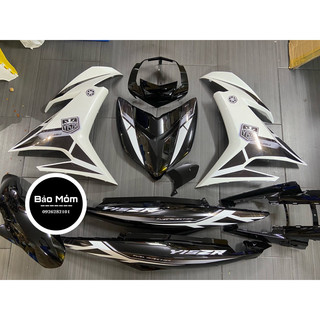 Dàn áo Exciter 150 trắng đen tem Y15zr kèm sẵn tem