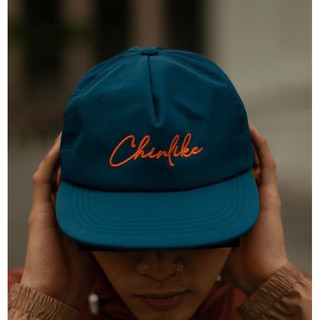 Blue nylon cap - nón dù