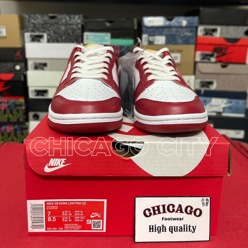 Giày Dunk Low Retro 'Gym Red'  | Best quality