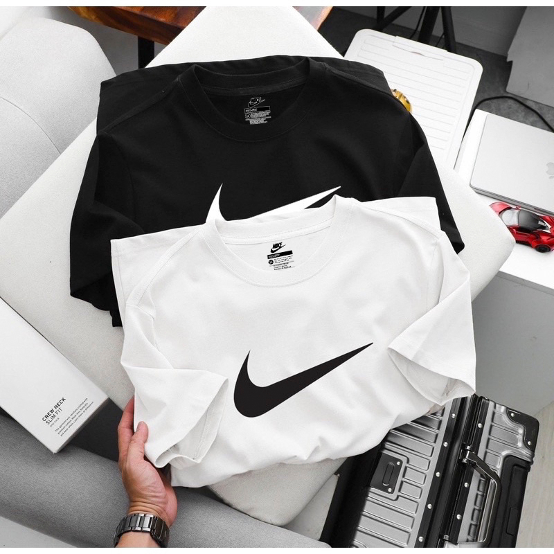 Áo Thun Nam Nữ VNXK 100% Cotton Co Dãn 4 Chiều Vải Cotton Mềm Mịn Thoáng Mát Nike2023