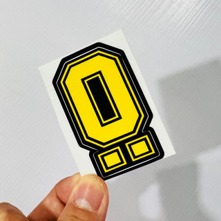 Tem Sticker Logo Tem Xe Ohlins dán trang trí nón bảo hiểm, xe máy, laptop