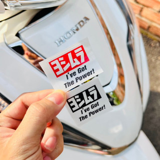 Tem Sticker Yoshimura Decal In Trong Suốt Dán Trang Trí Xe Máy, Nón Bảo Hiểm, Điện Thoại v.v Tem Chống Thấm Nước Bền Màu