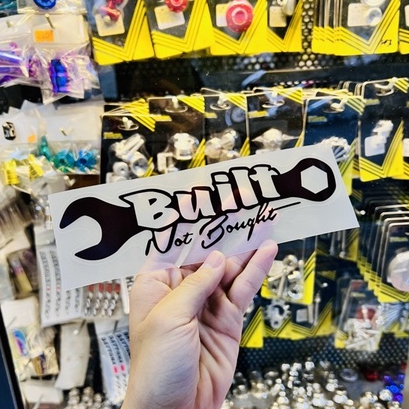 Tem logo sticker racing in siêu trong dán trang trí mọi dòng xe, thích hợp dành cho các loại xe sáng màu