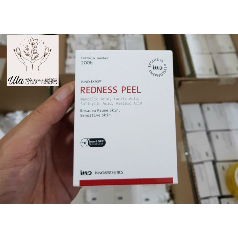 REDNESS PEEL- Hoạt Chất Thay Da Sinh Học Cho Da Nhạy Cảm-Nhiễm Corticoid-Lộ Mao Mạch
