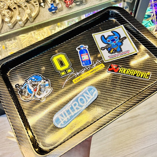 Tem logo sticker với các hình nhân vật và thương hiệu nổi tiếng Nitron,AK,ohlins,NOS v.v dán laptap,vali, nón bảo hiểm