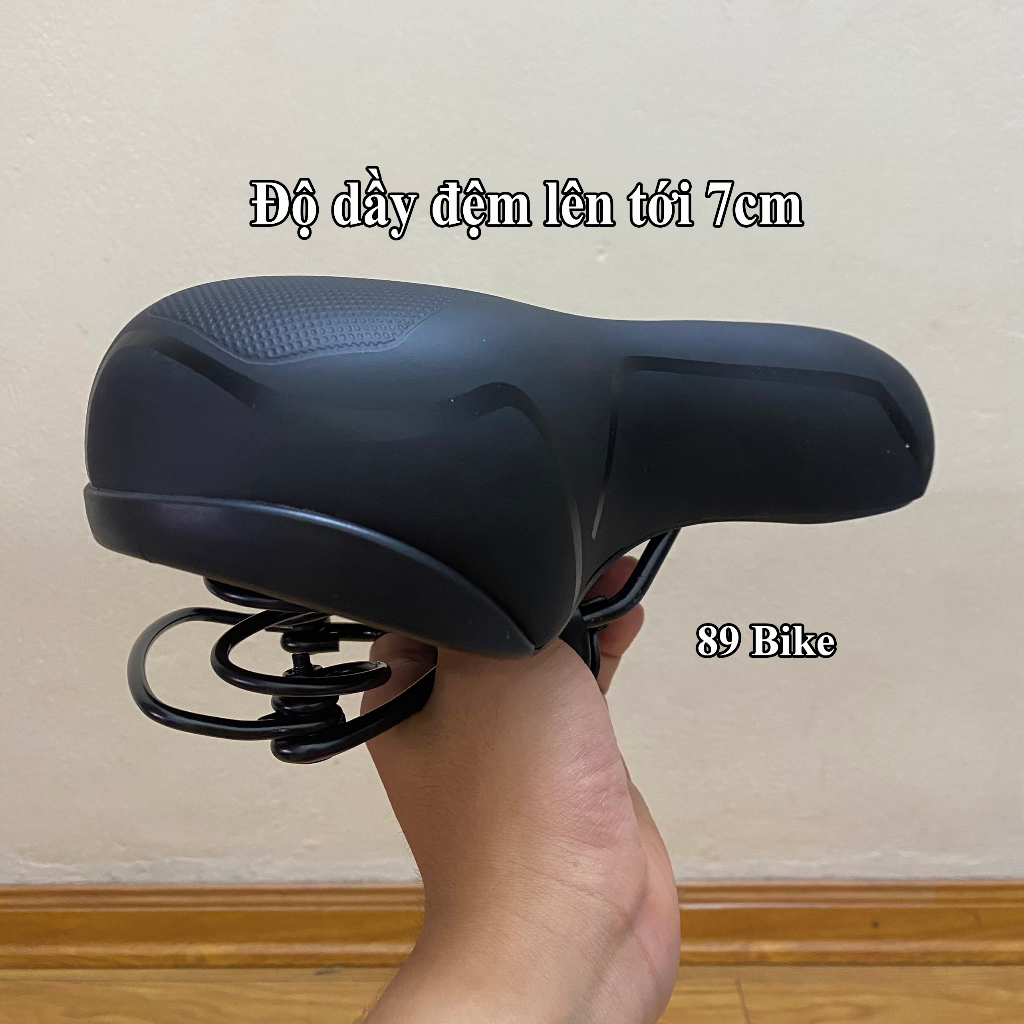 Yên Béo Lò Xo Xe Đạp Siêu Êm Thoáng Khí, Bọc Yên Xe Đạp Thể Thao, Yên Béo Xe Đạp