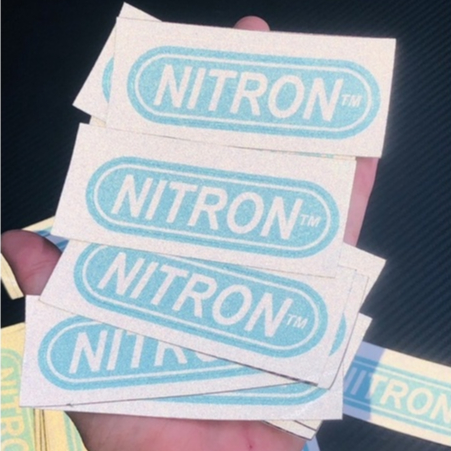 Tem Logo Sticker Phản Quang Chữ Nitron