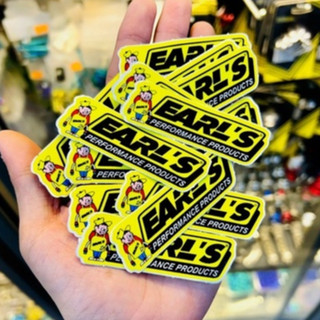 Tem logo sticker thương hiệu earl’s