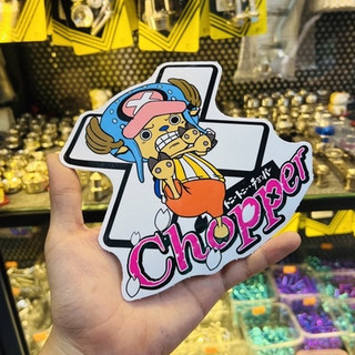 Tem Logo Sticker Anime Bác Sĩ Chopper Siêu Dễ Thương, Size To