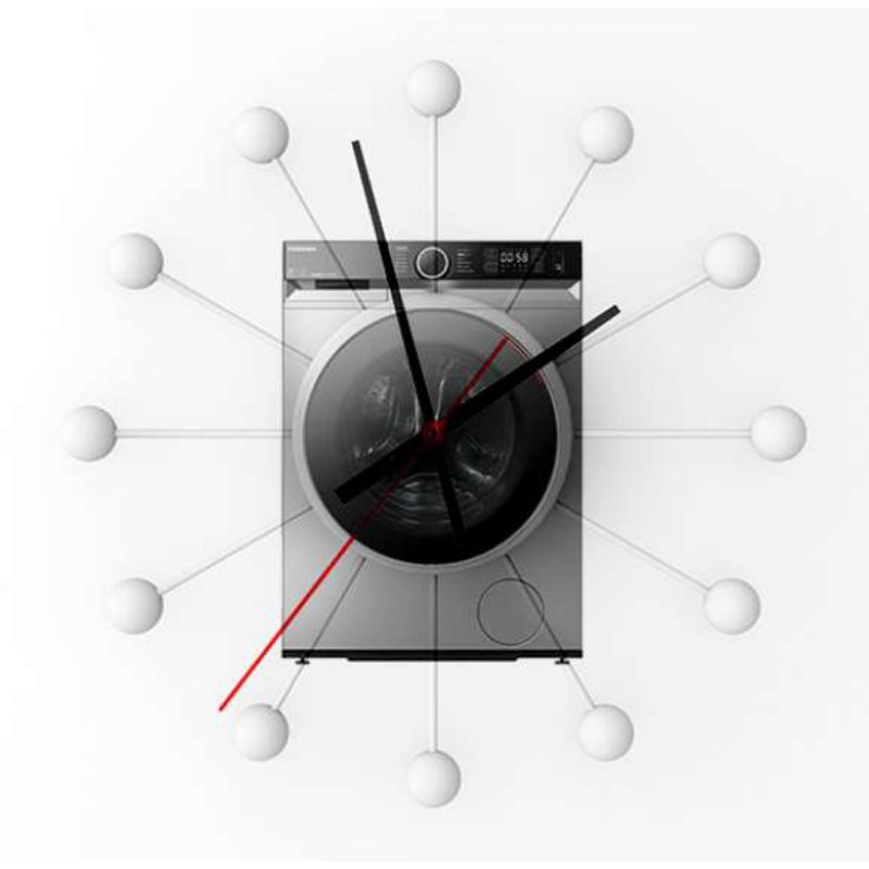 Máy giặt lồng ngang 9,5kg TOSHIBA TW-BK105G4V - Chính hãng, mới 100%, nguyên đai, nguyên kiện, nguyên Seal