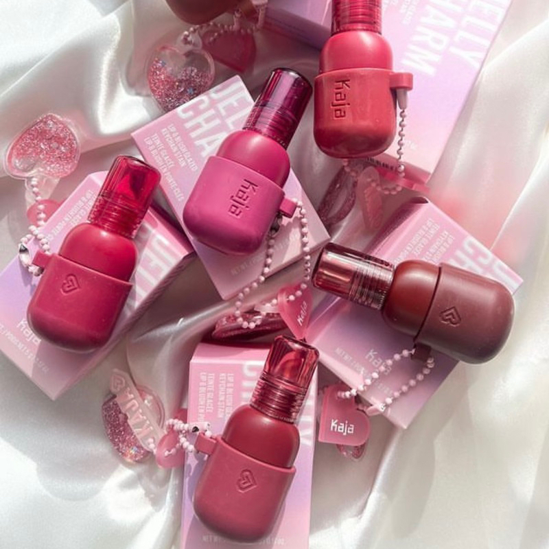 Kaja Lip Stain & Blush With Keychain
