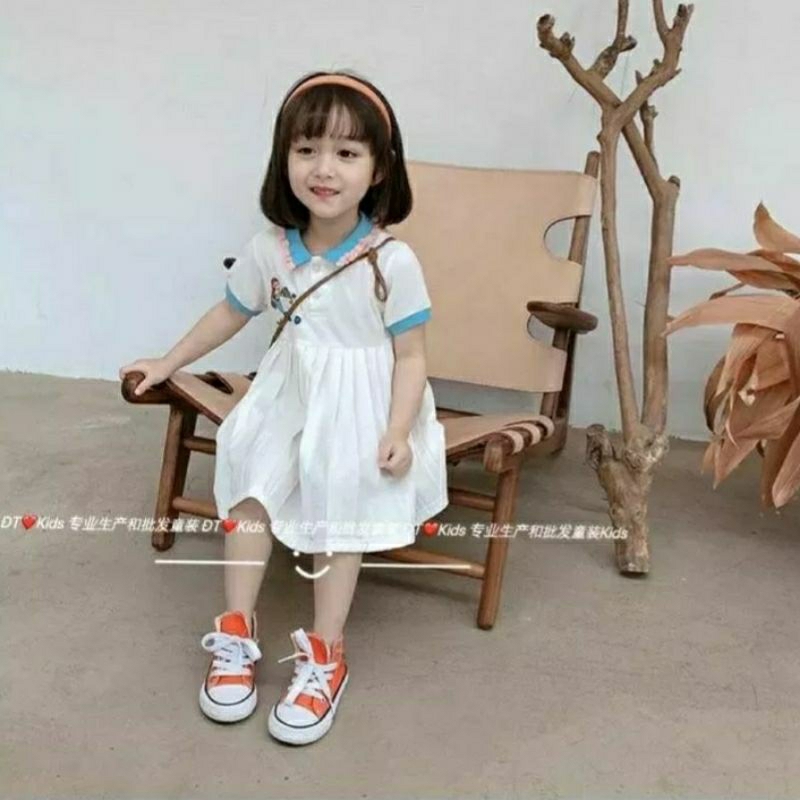 Váy em bé - Đầm bé gái chất thun mềm mại size 9ky - 25ky