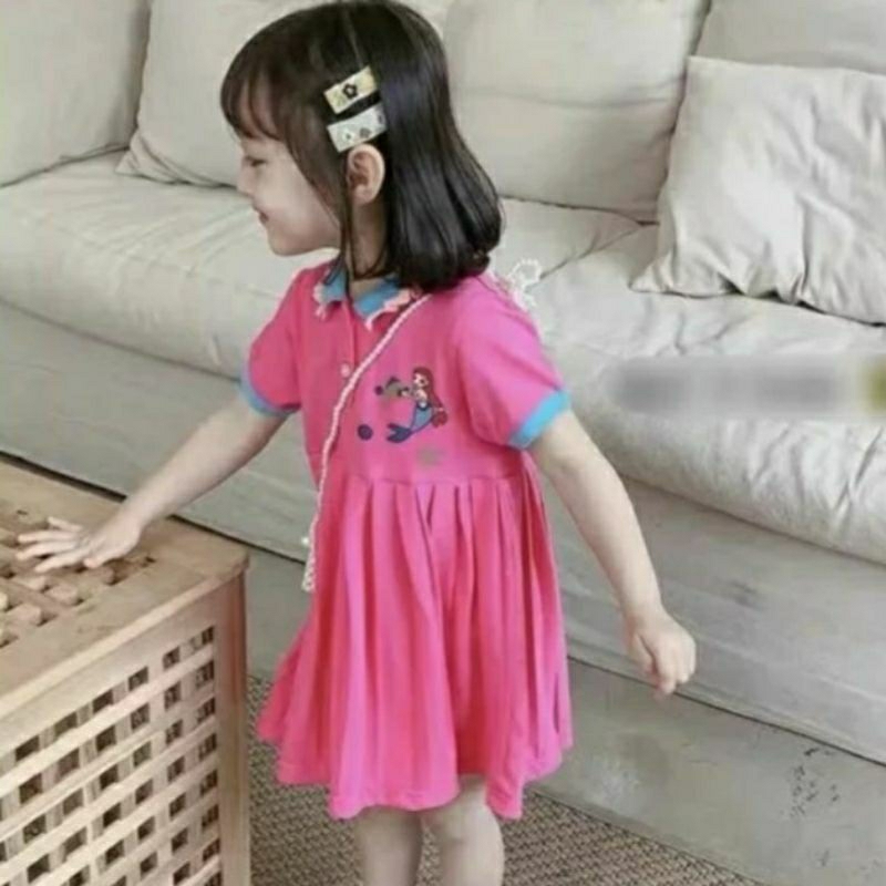 Váy em bé - Đầm bé gái chất thun mềm mại size 9ky - 25ky