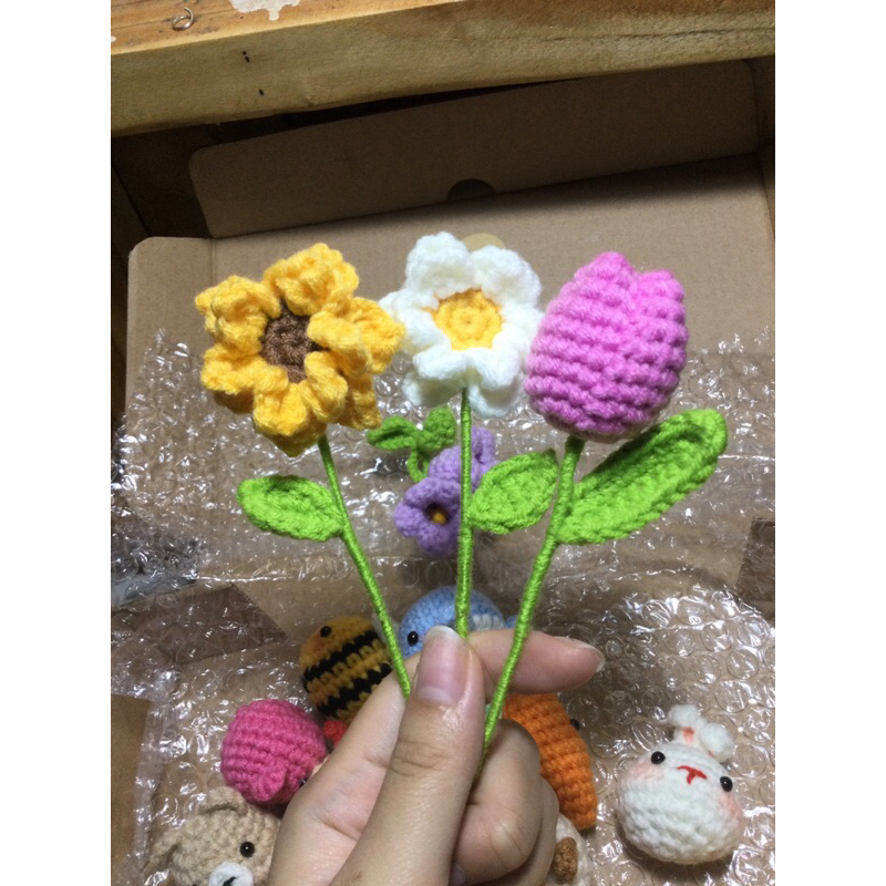 🍎🍐Móc khoá mini bằng len 🍒🥕