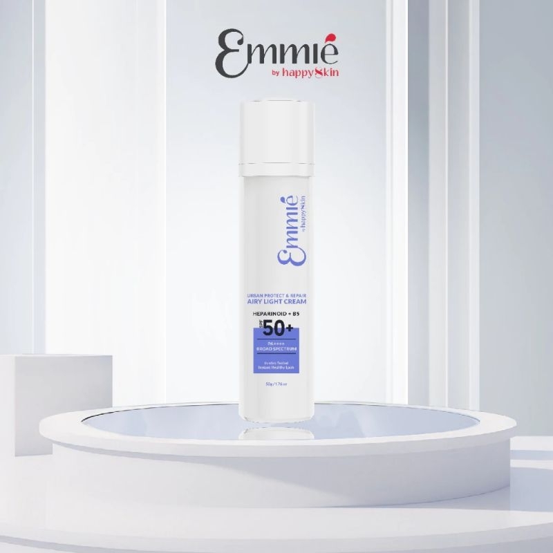 Kem chống nắng phục hồi B5 Emmié Airy Light Cream SPF 50+ PA++++ Urban Protect Emmie by Happy Skin happyskin