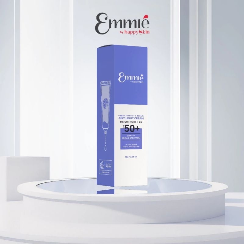 Kem chống nắng phục hồi B5 Emmié Airy Light Cream SPF 50+ PA++++ Urban Protect Emmie by Happy Skin happyskin