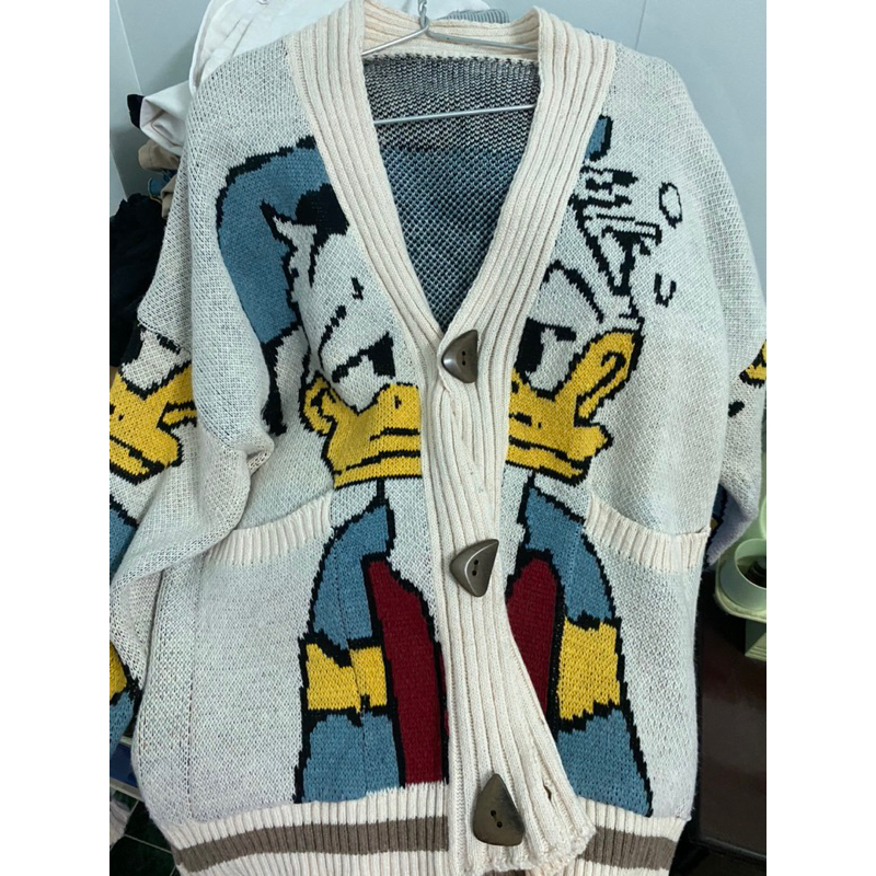 Pass áo len cardigan