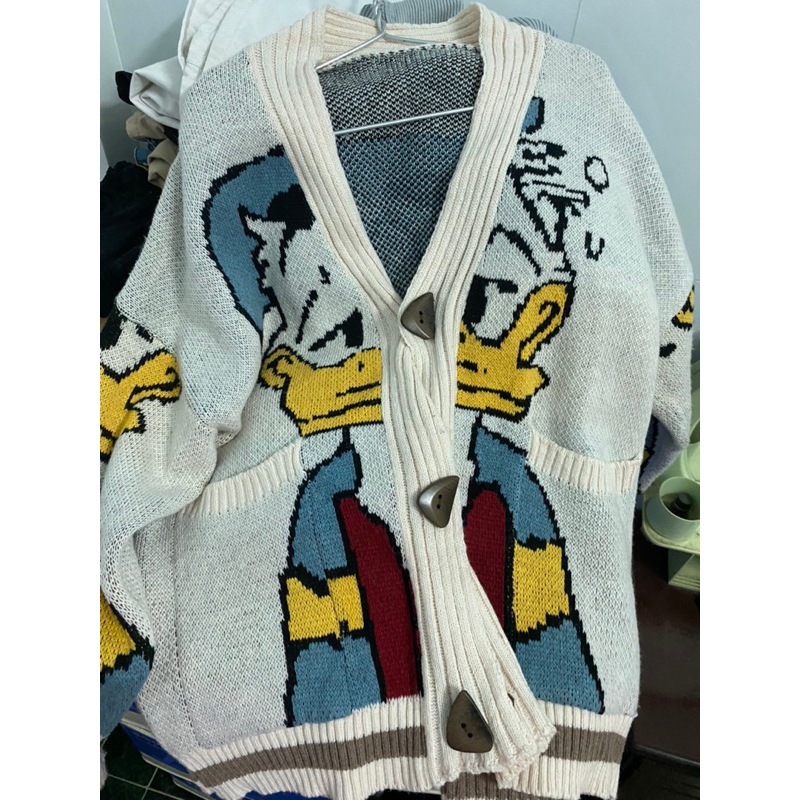 Pass áo len cardigan