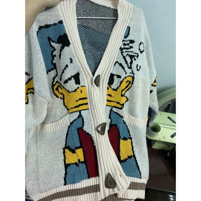 Pass áo len cardigan