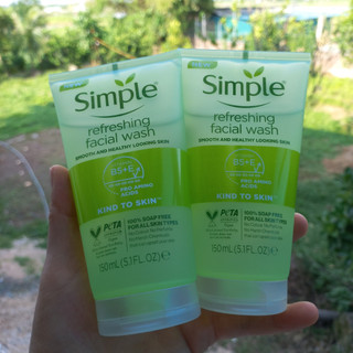 Sữa Rửa Mặt SIMPLE [HÀNG CHÍNH HÃNG ]
