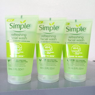 Sữa Rửa Mặt SIMPLE [HÀNG CHÍNH HÃNG ]