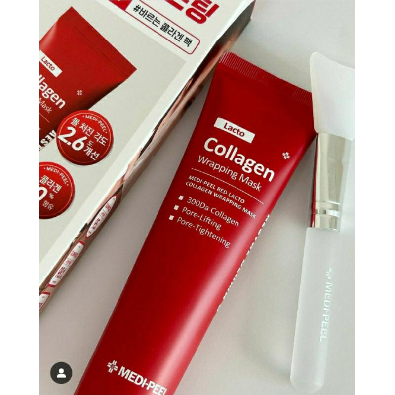 Mặt nạ MEDIPEEL Lacto Collagen dạng lột giúp da căng bóng, mịn màng