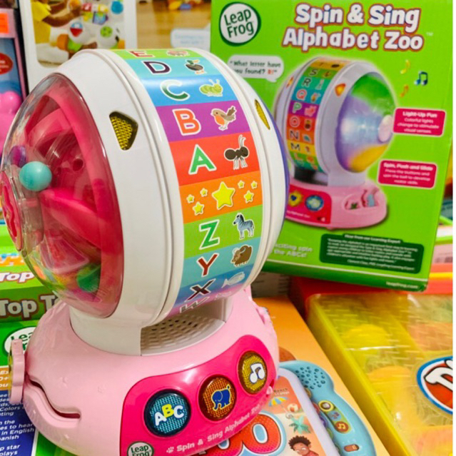 QUẢ CẦU XOAY HỌC CHỮ VUI NHỘN LEAPFROG