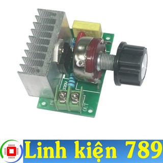 Mạch điều khiển động cơ đèn 220vac - 3800w triac dimmer