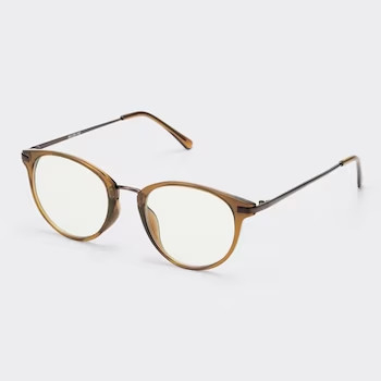 Gọng kính tròn cắt tin UV GU hàng nhật chính hãng chuẩn bill