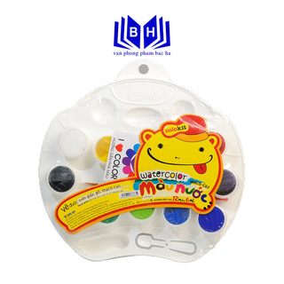 Màu nước thiên long waco-c07 - vỉ 12 màu