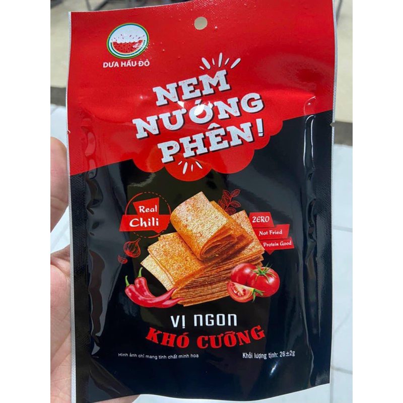 Gói 26g Nem nướng phên thương hiệu Dưa Hấu Đỏ