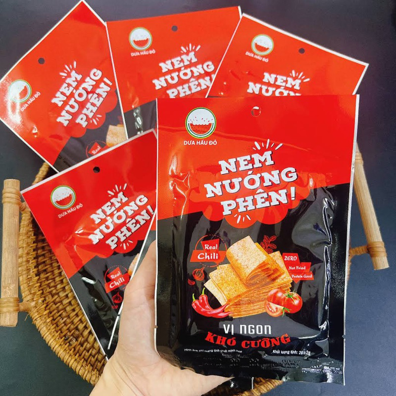 Gói 26g Nem nướng phên thương hiệu Dưa Hấu Đỏ