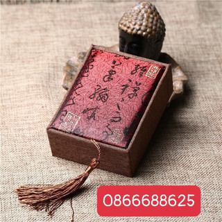 Hộp gấm đựng vòng trang sức đồ phong thủy